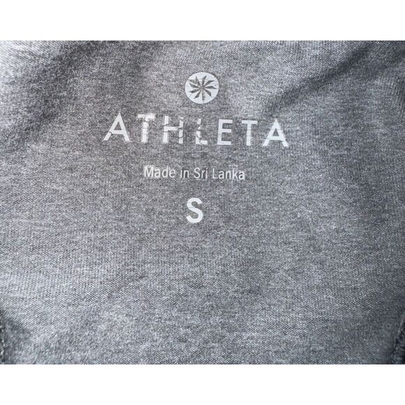 Athleta Small Gray Racerback Tank Top - Picture 3 of 3